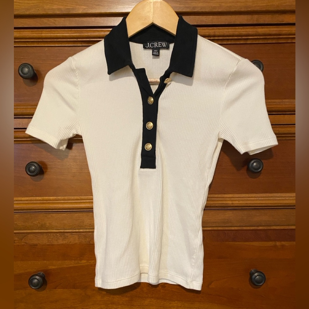 J. Crew XXS Ribbed Polo